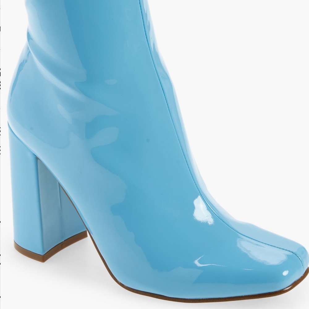 Steve Madden Blue Heeled Boots